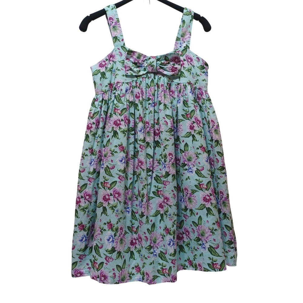 Janie and Jack Girls 12 Floral Sundress Cottage Garden Party Spring Summer Girly